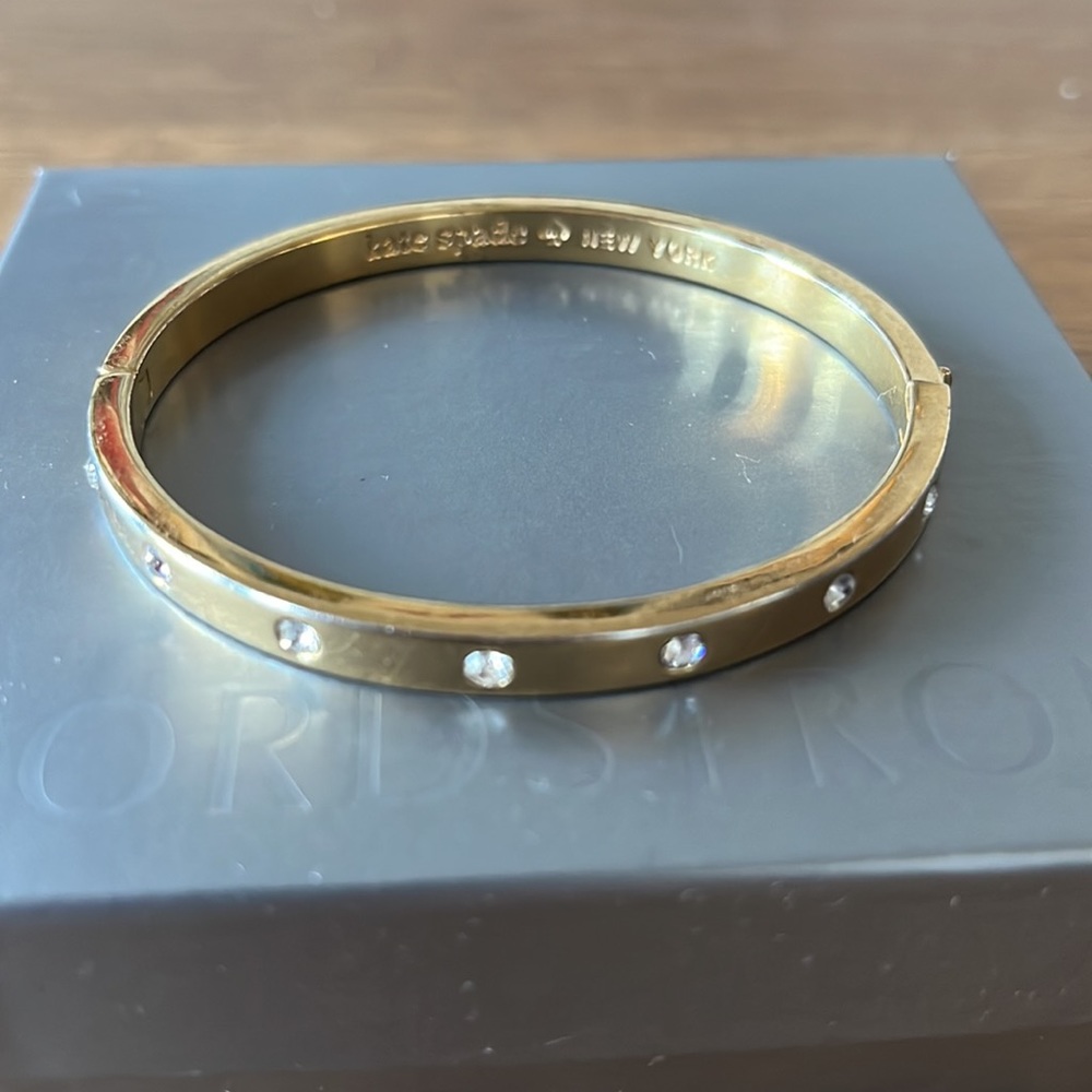 Kate Spade gold Love bracelet